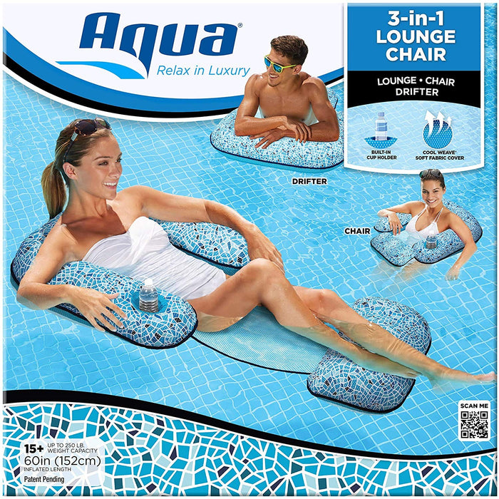 AQUA 3-IN-1 LOUNGE CHAIR 