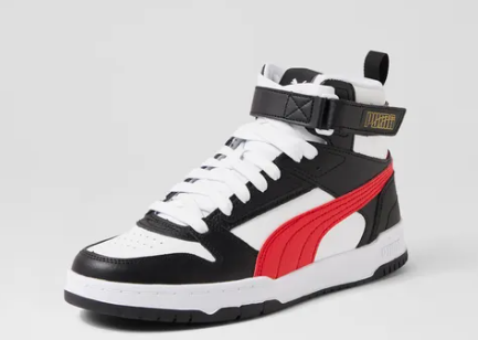 RBD GAME JR RED BLACK WHITE [SZ:4]