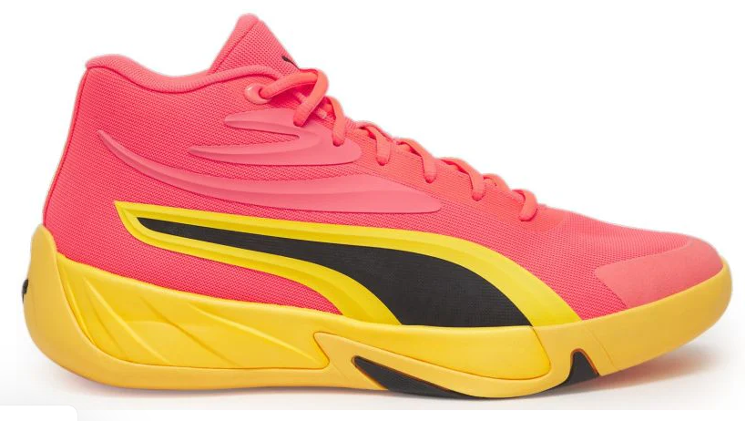 PUMA COURT PRO JR SUNSET GLOW- SUNSTREAM [SZ:4]