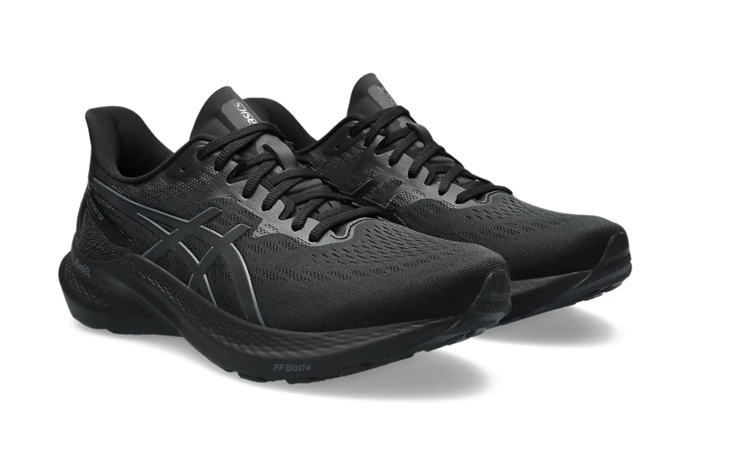 ASICS GT-2000 12 (2E WIDE) BLACK / BLACK [SZ:8]