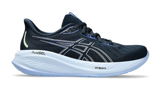 ASICS WOMENS GEL-CUMULUS 26 (D WIDE) FRENCH BLUE / LIGHT SAPPHIRE [SZ:6]