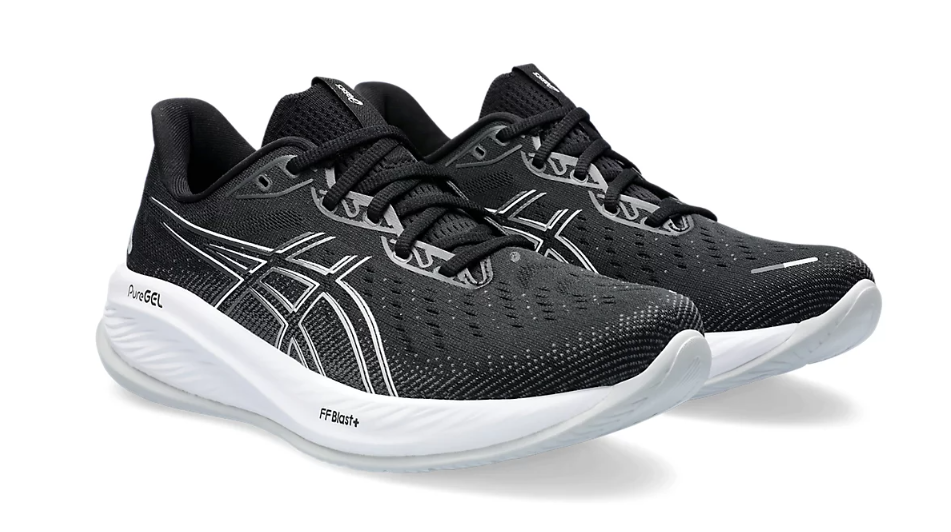 ASICS MENS GEL-CUMULUS 26 (4E EXTRA WIDE) BLACK / CONCRETE [SZ:8]