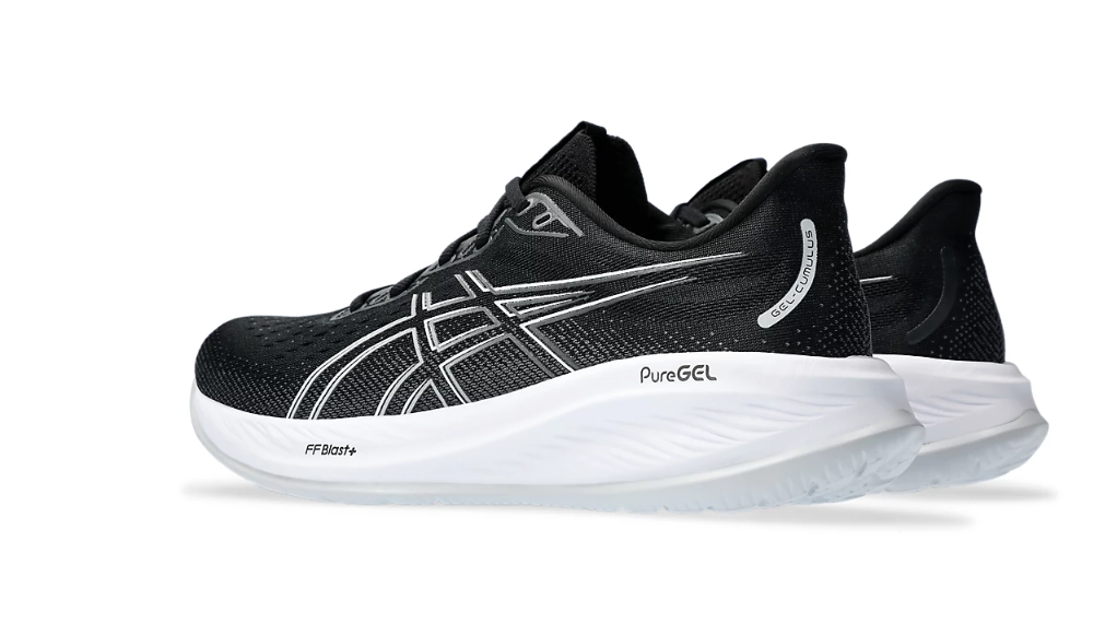 ASICS MENS GEL-CUMULUS 26 (4E EXTRA WIDE) BLACK / CONCRETE [SZ:8]