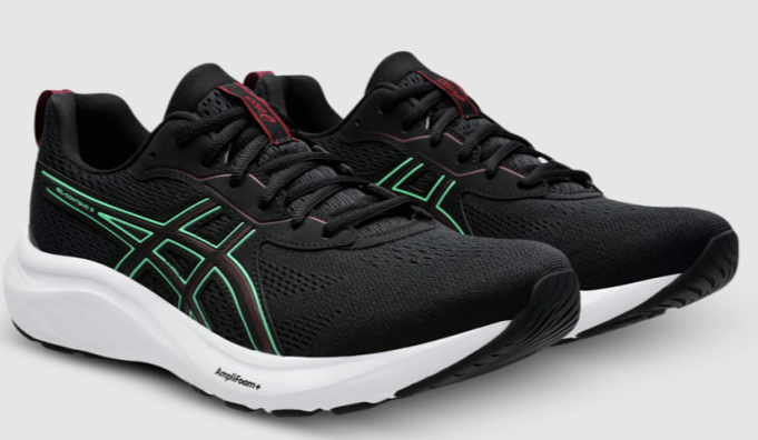 ASICS GEL CONTEND 9 BLACK WAVE TEAL [SZ:8]