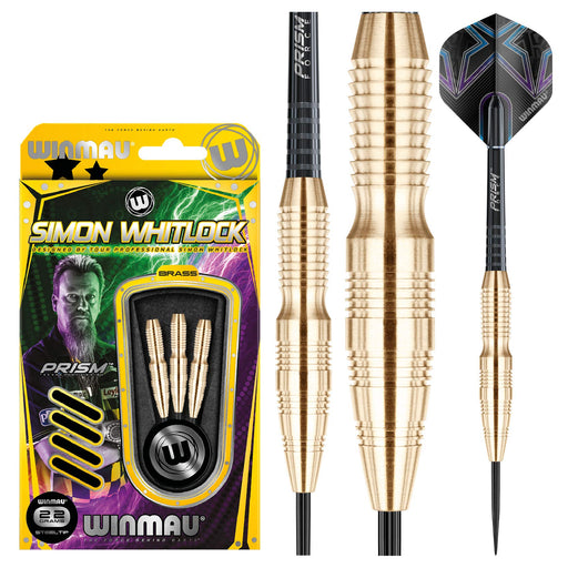 WINMAU SIMON WHITLOCK BRASS DARTS 22G