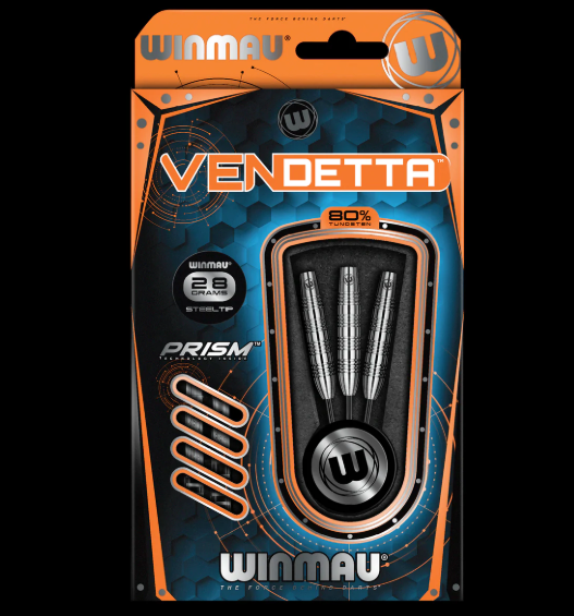 WINMAU VENDETTA 80% TUNGSTEN DART 23G