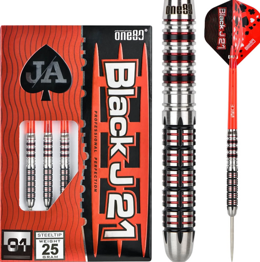 180 DARTS 23 GRAMS BLACK J21 [WT:23G]