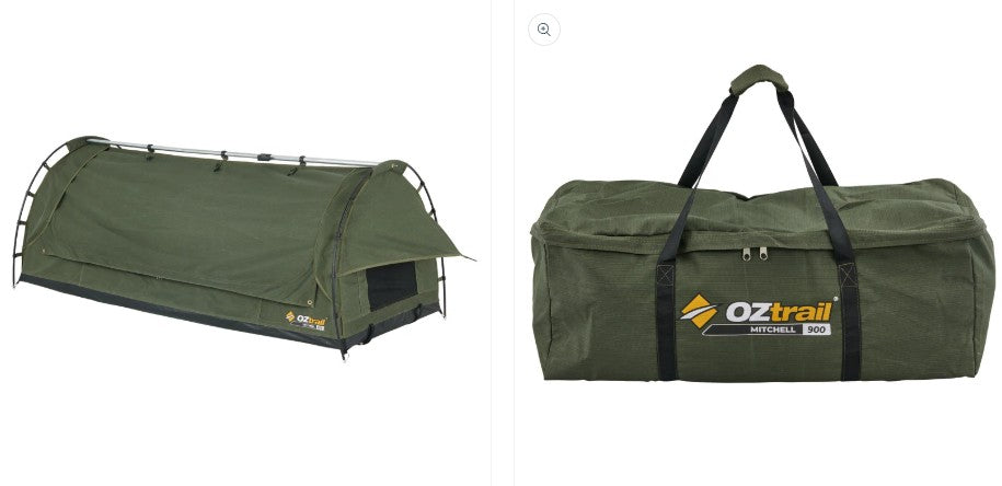 OZTRAIL MITCHELL 900 SWAG WITH CARRY BAG