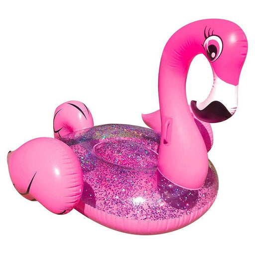 BLING FLAMINGO RIDE INFLATABLE