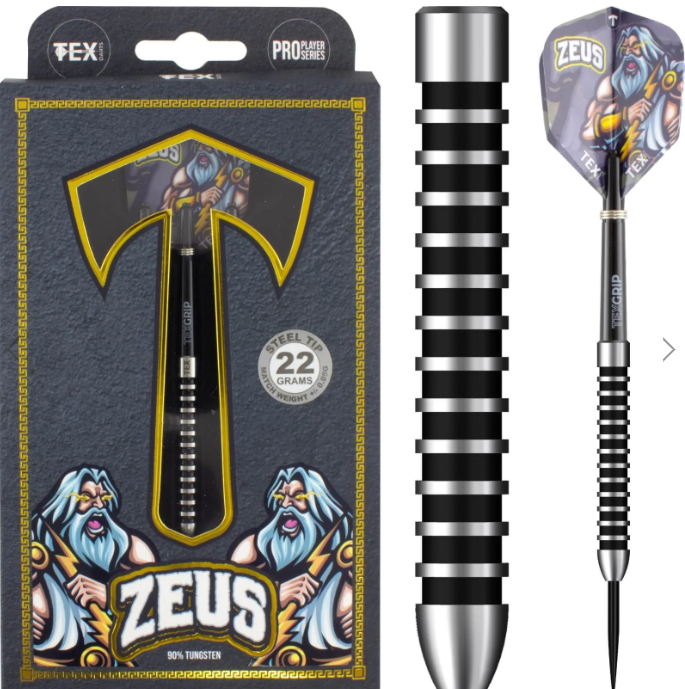 TEX ZEUS 90% TUNGSTEN DARTS 22G