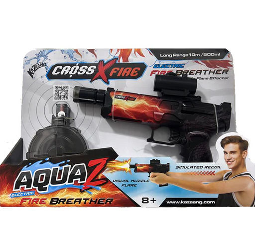 CROSSFIRE ELECTRIC WATER GUN FIREBREATHER